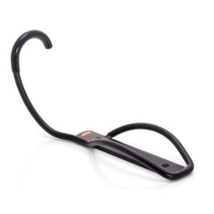 XLC KS-W01 soporte pared con enganche en rueda delantera negro