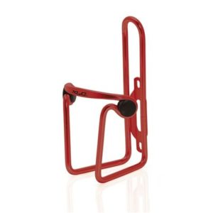 XLC BC-A02 portabidon aluminio acolchado rojo