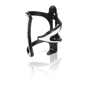 XLC BC-S05 portabidon salida lateral plastico negro/blanco