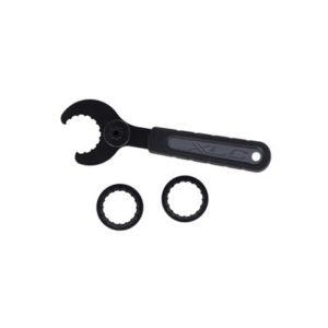 XLC TO-90 llave para eje de pedalier Shimano Hollowtech II Truvativ GXP FSA (inc. adaptadores)