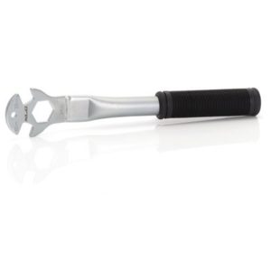 XLC TO-S21 llave de pedal cromo 15/24 mm plata/negro