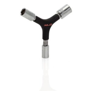 XLC TO-M01 llave en Y de vasos 8/10/12 mm negra/plata