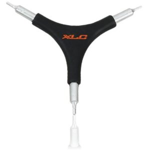 XLC TO-M16 llave en y hexagonal interior 2/2,5/3 mm negro/plata