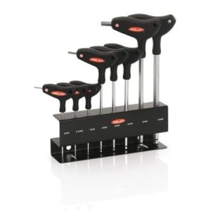XLC TO-S32 set llave hexagonal 2/2,5/3/4/5/6/8/10 mm expositor negro