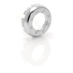 XLC TO-S42 llave de radios forma plato plata
