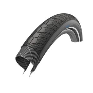 XLC VT-C01 cubierta Big-X 26x2.0 (50-559) negro reflectante