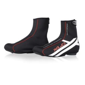 XLC BO-A01 cubre-zapatillas negro/blanco/naranja