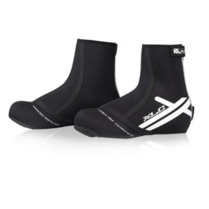 XLC BO-A07 cubre-zapatillas negro/plata