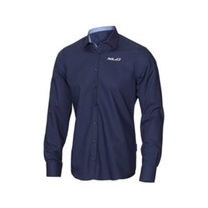 XLC FT-A13 camisa manga larga hombre azul marino