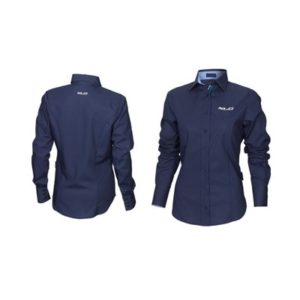 XLC FT-A13 camisa manga larga mujer azul marino