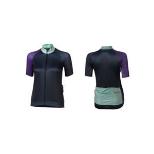 XLC JE-S19 camiseta manga corta Race mujer azul/verde lima