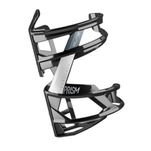 Portabidon lateral Elite Prism fibra brillo negro/blanco derecho