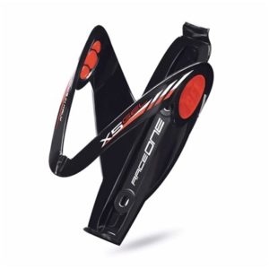 Portabidon Saccon Race One fibra X-5 negro/rojo