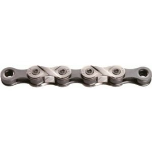 Cadena KMC X8 114 eslabones 8V.cromada/gris