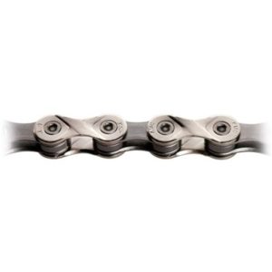 Cadena KMC X9 114 eslabones 9V. cromada/gris