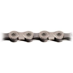Cadena KMC X10 114 eslabones 10V cromada/negra