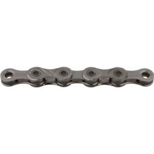 Cadena KMC X10 114 eslabones 10V gris