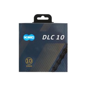 Cadena KMC X-10 SL DLC 116 eslabones 10 V rojo/negro