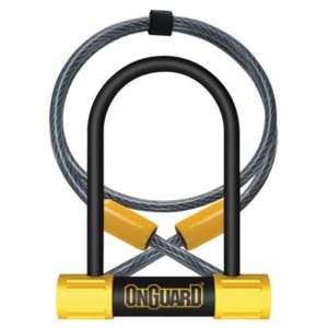 Candado horquilla mini Onguard Bulldog DT 90 cm x 140 mm+cable