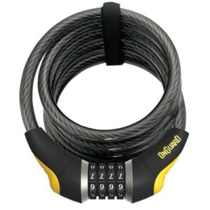 Candado espiral Onguard Doberman combinacion 185 cm x 12 mm