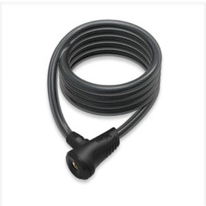 Candado espiral Onguard Neon 180 cm x 12 mm negro