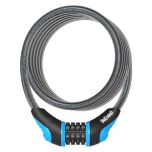 Candado espiral Onguard Neon Combi 180 cm x 12 mm azul