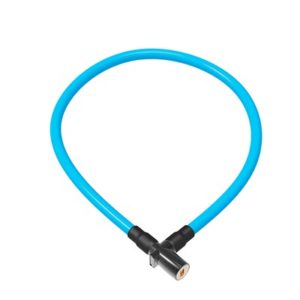 Candado espiral Onguard Neon Light 120 cm x 8 mm azul
