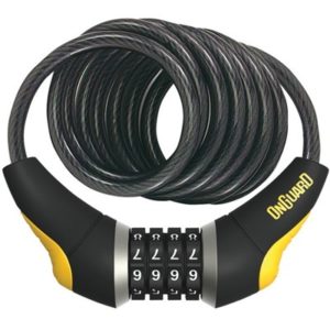 Candado espiral Onguard Doberman combinacion 185 cm x 10 mm