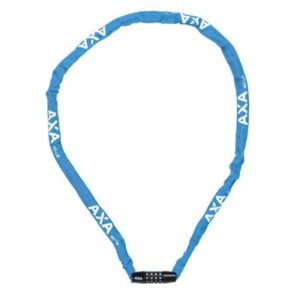 Candado AXA Rigid RCC largo 120 cm grosor 3.5 mm combinacion 4 numeros azul