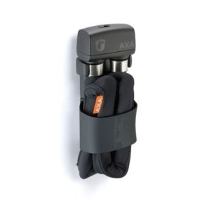 Candado plegable AXA 600 largo 95 cm grosor 6 mm acero reforzado negro 850 g
