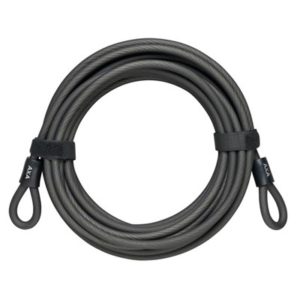 Cable AXA largo 10 metros grosor 10 mm negro