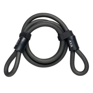 Cable AXA largo 120 cm grosor 10 mm negro