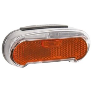 Luz trasera AXA Basta Riff Steady 80 mm para dinamo para portabultocon LED