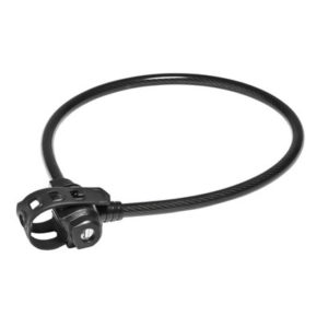 Candado cable Trelock BKS322 con soporte Fixxgo 75 cm - 17 mm negro