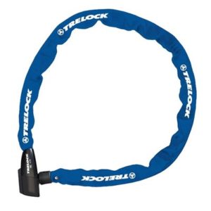 Candado cadena Trelock BC115 110 cm - 4 mm sin soporte azul