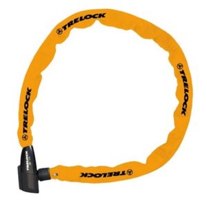 Candado cadena Trelock BC115 60 cm - 4 mm sin soporte naranja