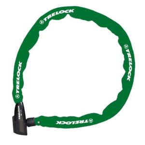 Candado cadena Trelock BC115 60 cm - 4 mm sin soporte verde