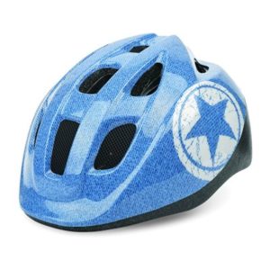 Casco Polisport Junior Jeans azul/blanco