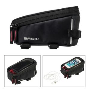 Bolsa cuadro para telefono Basil Sport Design c/reflectante negr.impermeable 1L(19x11x11) con velcro