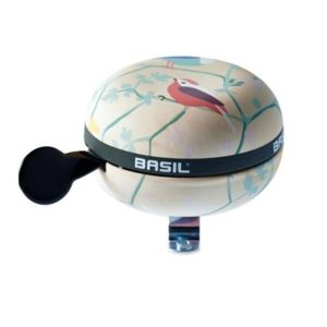 Timbre Basil Ding-Dong Wanderlust 80 mm marfil/pajaro
