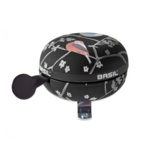 Timbre Basil Ding-Dong Wanderlust 80 mm negro/pajaro