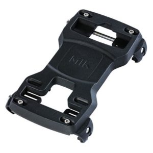 Adaptador Basil para portabulto MIK negro de 80 a 150 mm