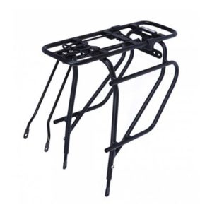 Portabulto Basil extra fuerte para sistema fijacion MIK trasero 26/28 aluminio negro