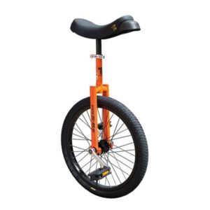 Monorrueda QU-AX Luxus 20" naranja llanta de alum.,cubierta negra