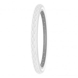 Cubierta Michelin diabolo City 14" 350a Acces Line rigida blanco 37-288