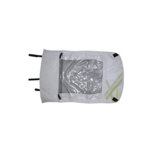 Capota 2 en 1 para remolque niños XLC Duo² azul/plata (a partir de 2016)