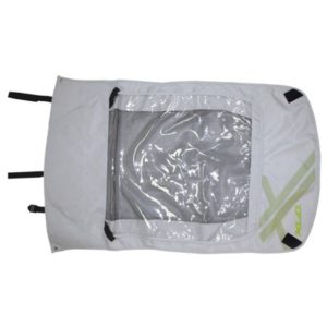 XLC BS-X05 capota 2 en 1 para remolque niños modelo Duo²>2016 limon/plata
