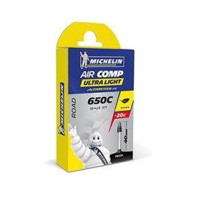 Camara Michelin Ultra Light 650x18-23C Presta valvula 40 mm