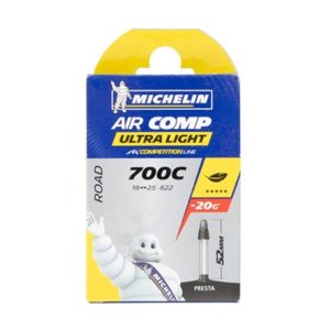 Camara Michelin Ultra Light700x18-25 valvula Presta 52 mm