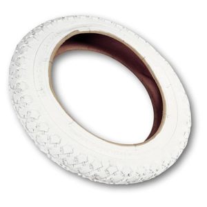 Cubierta Vee Rubber 12-1/2x2-1/4 blanca vr021B